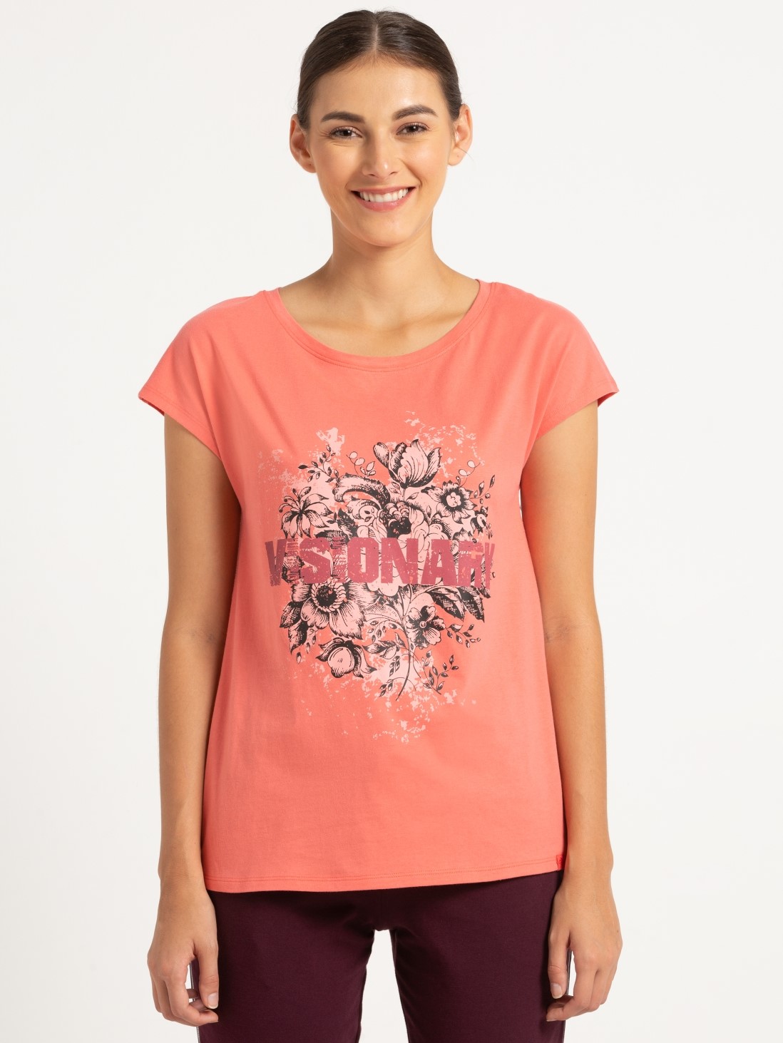 

Jockey Women Blush Pink T-Shirt -  - AW54