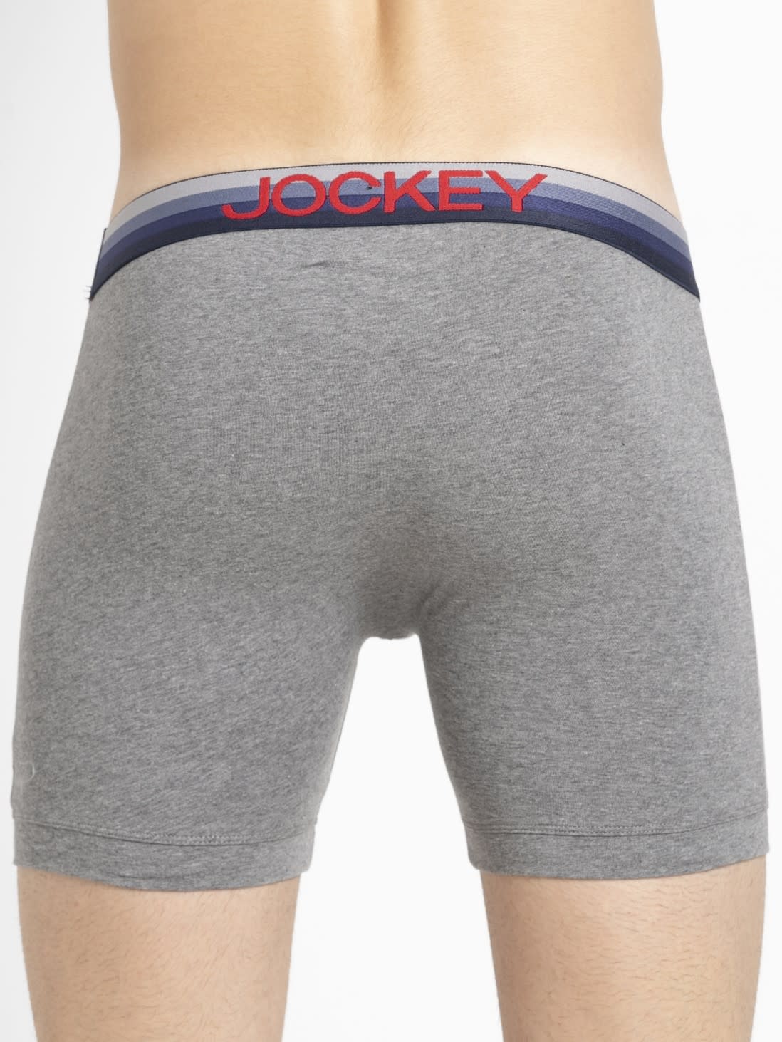 Download Jockey Men Innerwear | Mid Grey Melange Boxer Brief