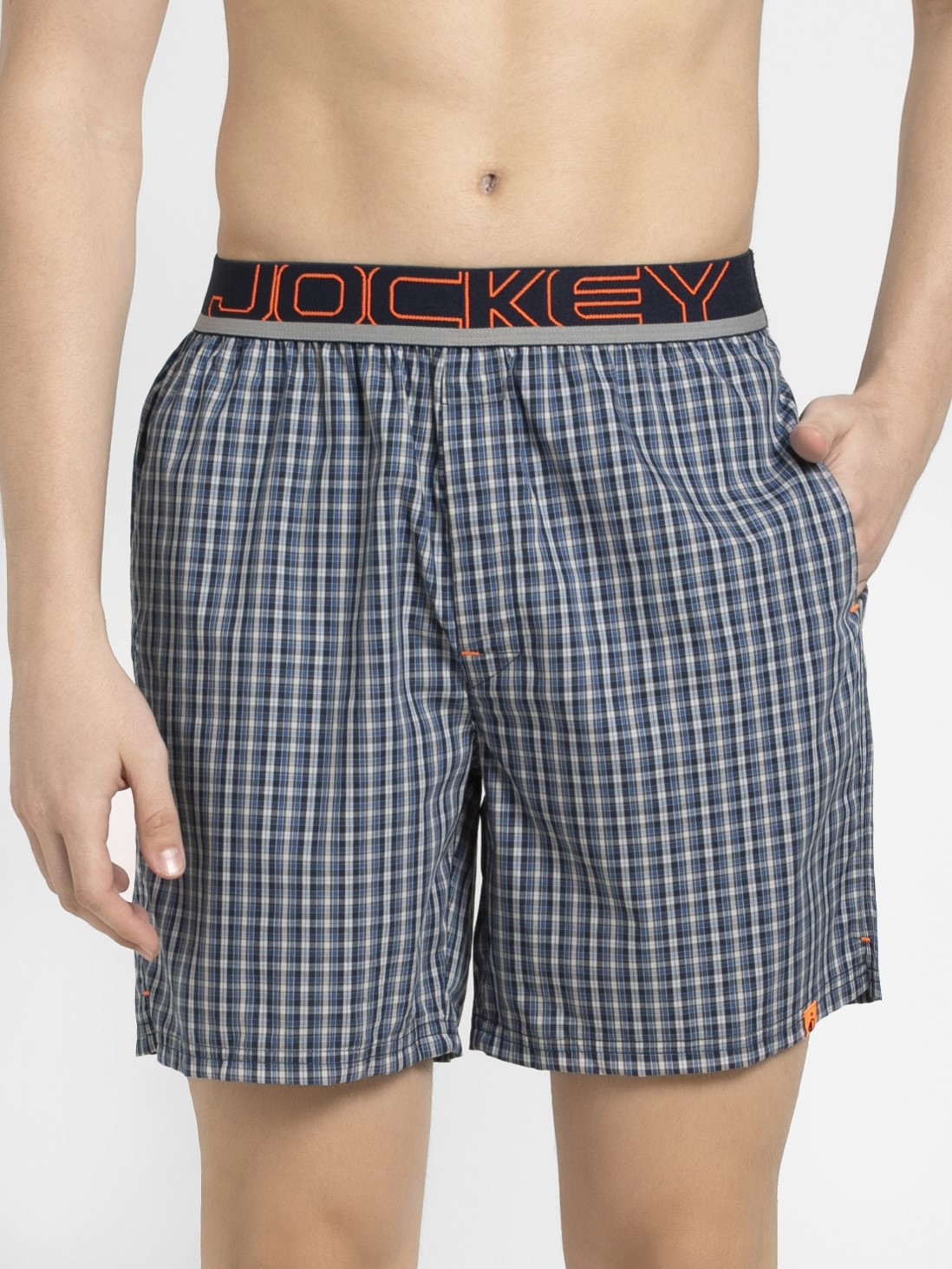 

Jockey Men Assorted Checks Boxer shorts -  - FP06
