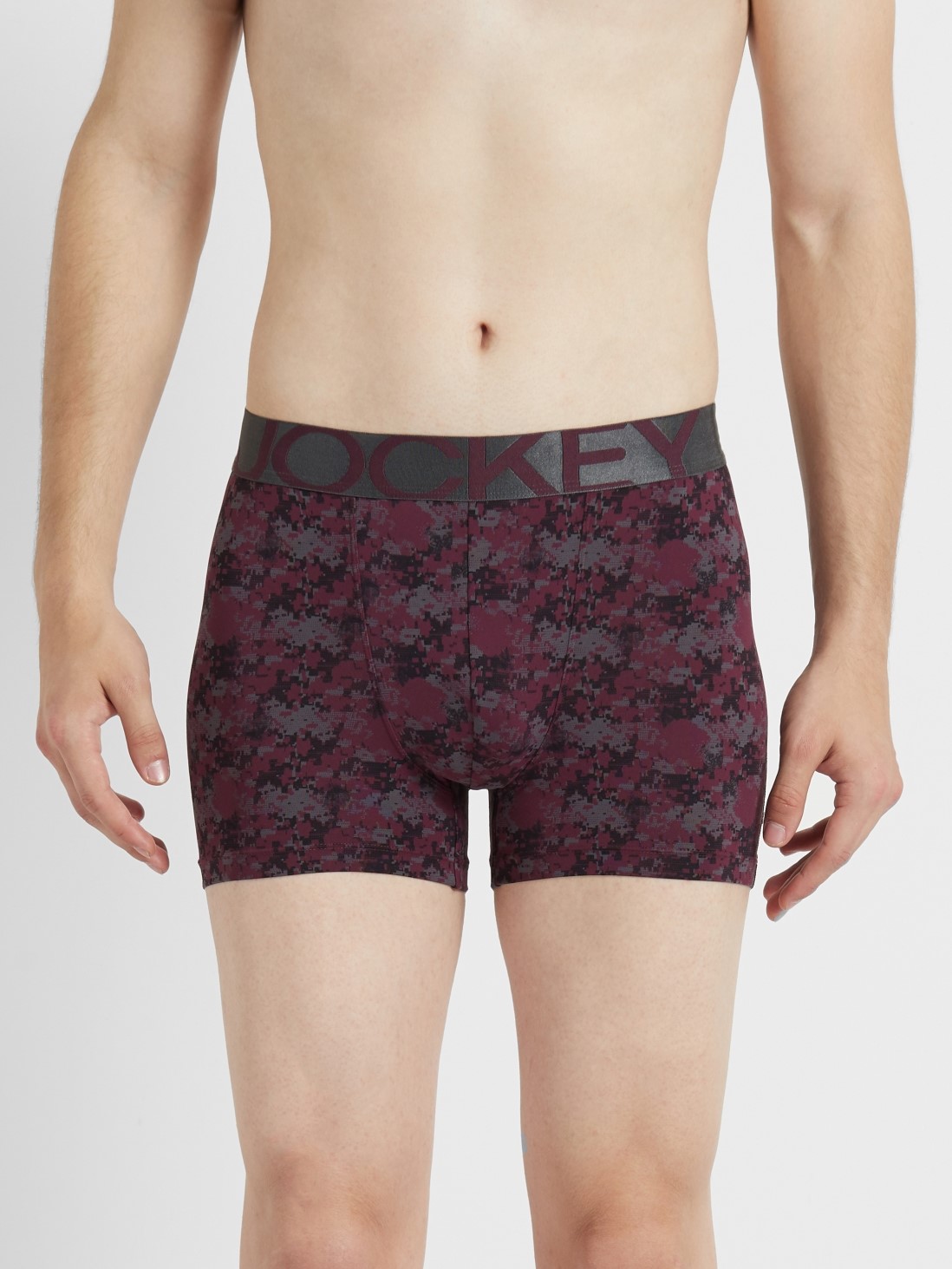 

Jockey Men Potent Purple Print38 Trunk -  - IC30