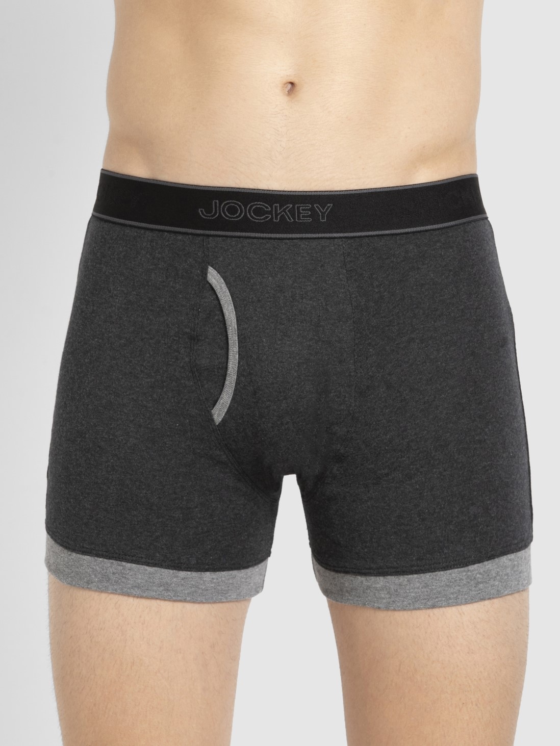 Download Jockey Men Innerwear | Black Melange & Mid Grey Boxer ...