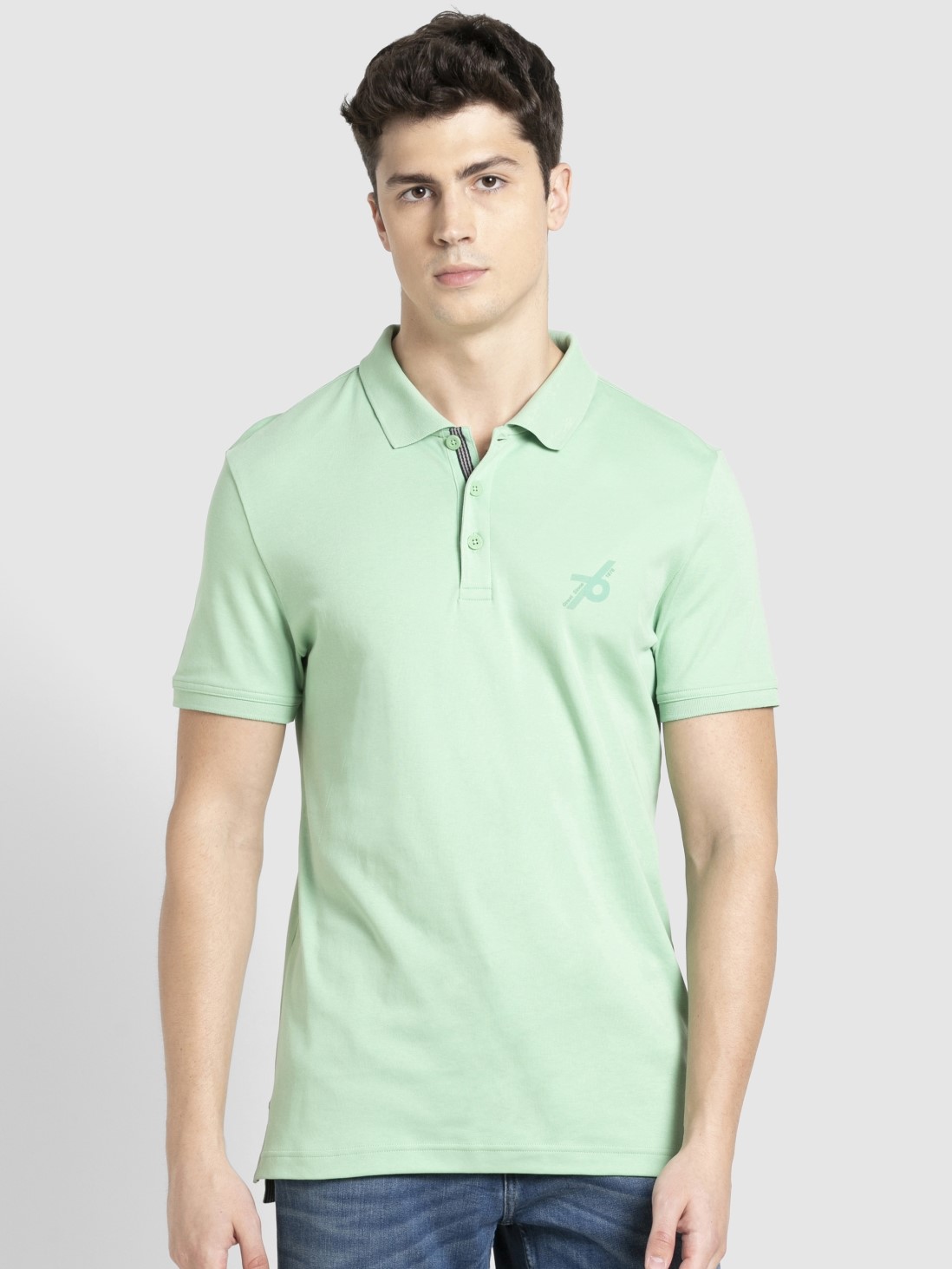 

Jockey Men Meadow Sport Polo T-Shirt -  - 3911, Green