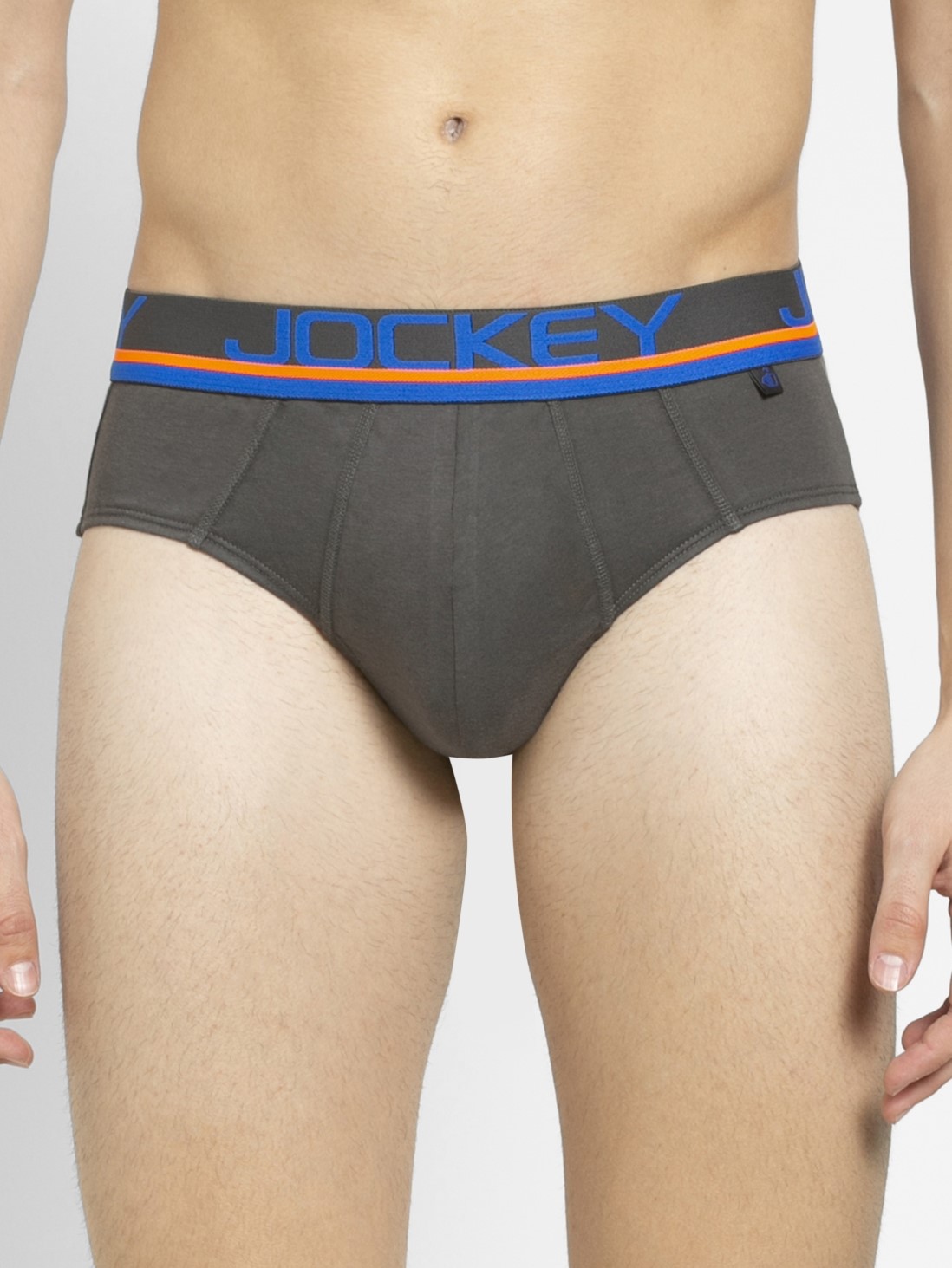 

Jockey Men Smooth Grey Bold Brief -  - FP01