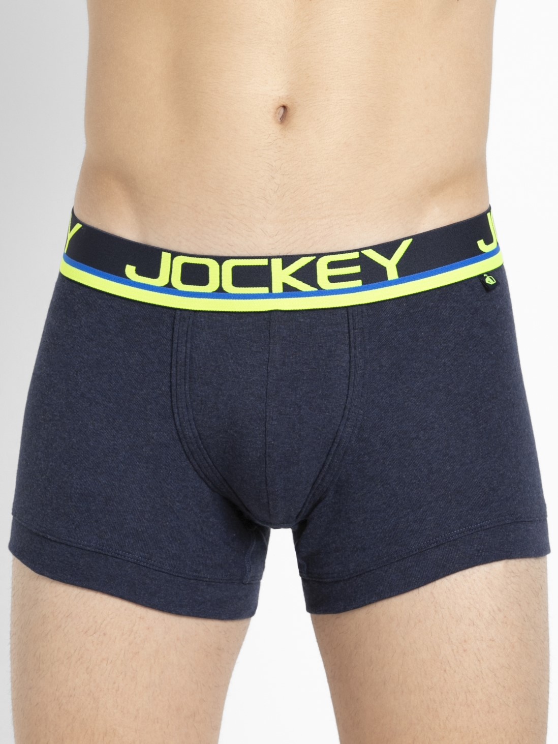 

Jockey Men Ink Blue Melange Modern Trunk -  - FP03