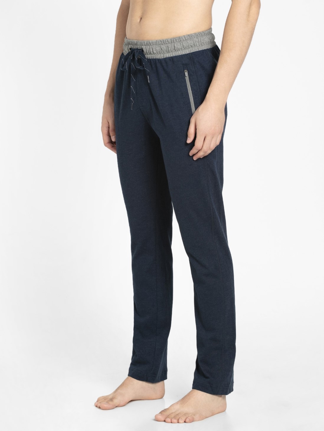 Download Jockey Men Apparel Bottoms | Navy Melange Sports Track Pant