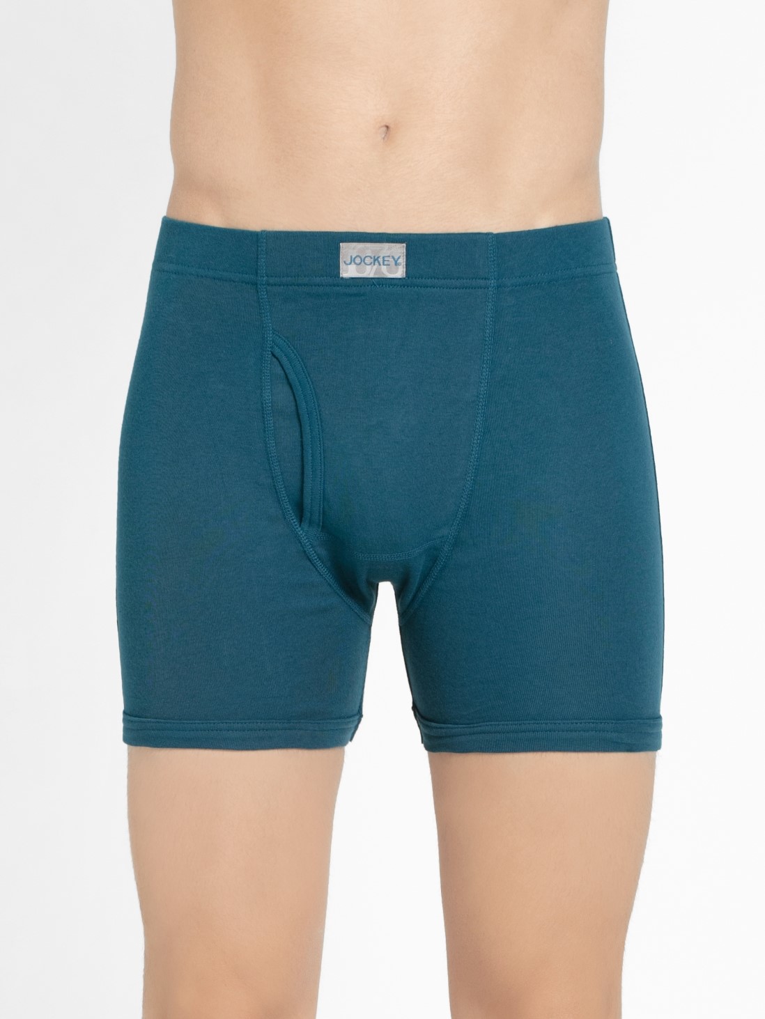 

Jockey Men Seaport Teal Boxer Brief Pack of 2 -  - 8008, Blue