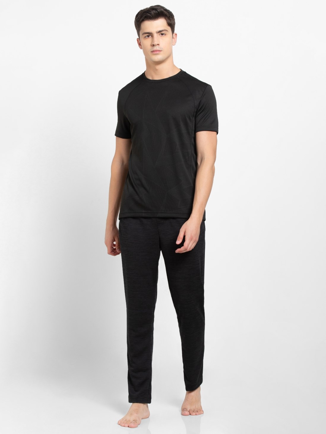 Buy Men Track Pants Apparel Bottoms MV24 Black |Jockey India