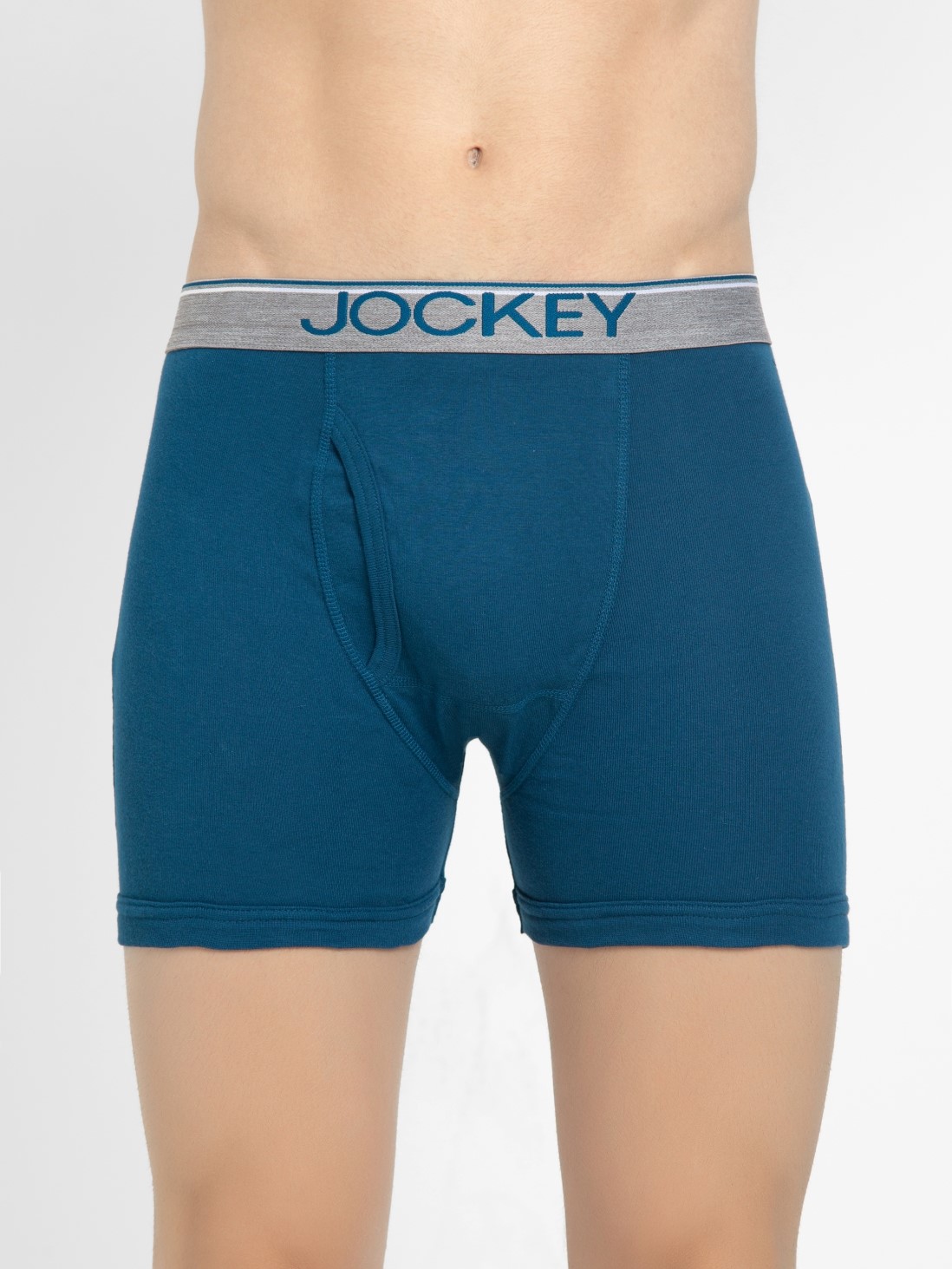 

Jockey Men Seaport Teal Boxer Brief -  - 8009, Blue