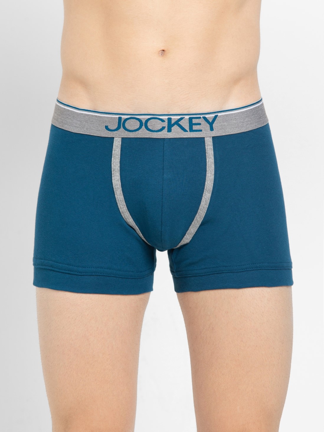 

Jockey Men Seaport Teal Modern Trunk -  - 8015, Blue