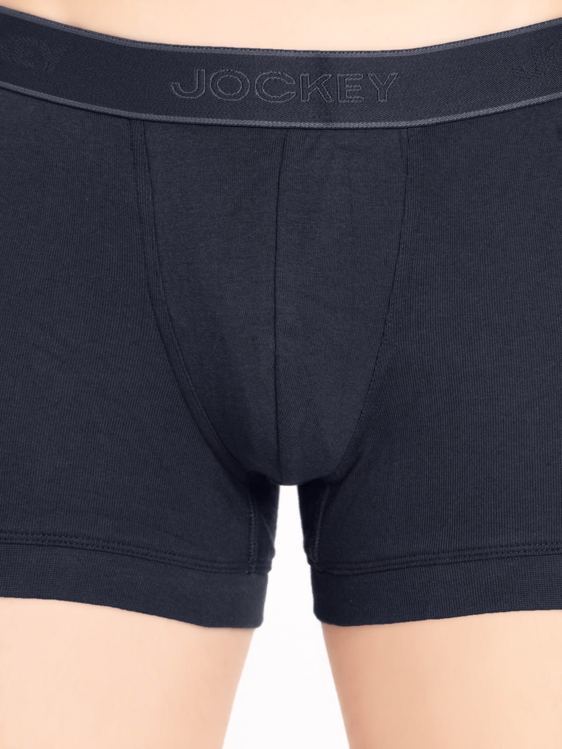 Jockey Men Innerwear | Men's Super Combed Cotton Rib Solid Trunk with ...