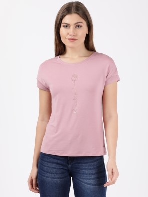 jockey round neck t-shirts for ladies