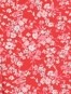 Girl's Super Combed Cotton Elastane Stretch Slim Fit Printed Leggings - Rio Red Printed