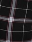 Women's Super Combed Cotton Relaxed Fit Checkered Pyjama with Side Pockets - Black