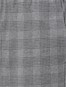 Men's Super Combed Cotton Elastane Stretch Regular Fit Checkered Shorts with Side Pockets - Mid Grey Melange