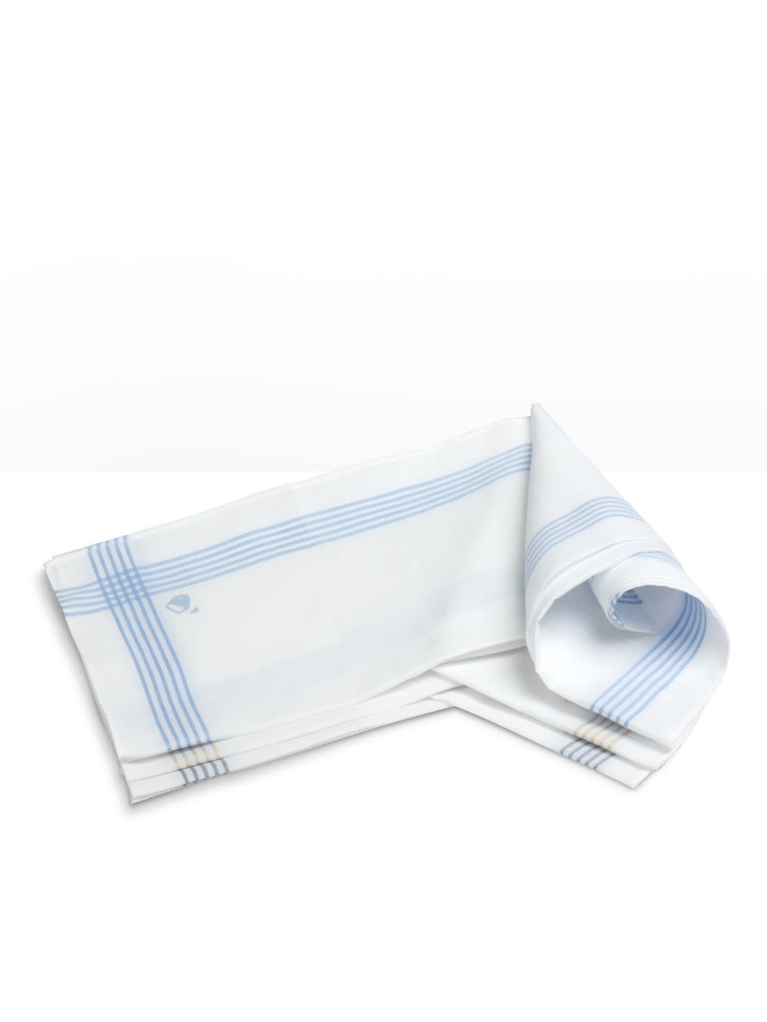 Jockey Men Accessories | Super Combed Cotton Handkerchief with Striped  Border and Stay Fresh Properties - White(Pack of 3)