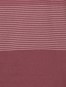 Men's Super Combed Cotton Rich Striped Round Neck Half Sleeve T-Shirt - Burgundy