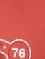Men's Super Combed Cotton Rich Graphic Printed Round Neck Half Sleeve T-Shirt - Cinnabar