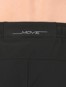 Men's Recycled Microfiber Elastane Stretch Straight Fit Solid Shorts with Stay Fresh Treatment - Black
