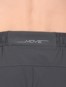 Men's Recycled Microfiber Elastane Stretch Straight Fit Solid Shorts with Stay Fresh Treatment - Graphite
