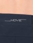 Men's Recycled Microfiber Elastane Stretch Straight Fit Solid Shorts with Stay Fresh Treatment - Navy