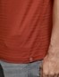Men's Super Combed Supima Cotton Solid Round Neck Half Sleeve T-Shirt - Burnt Henna