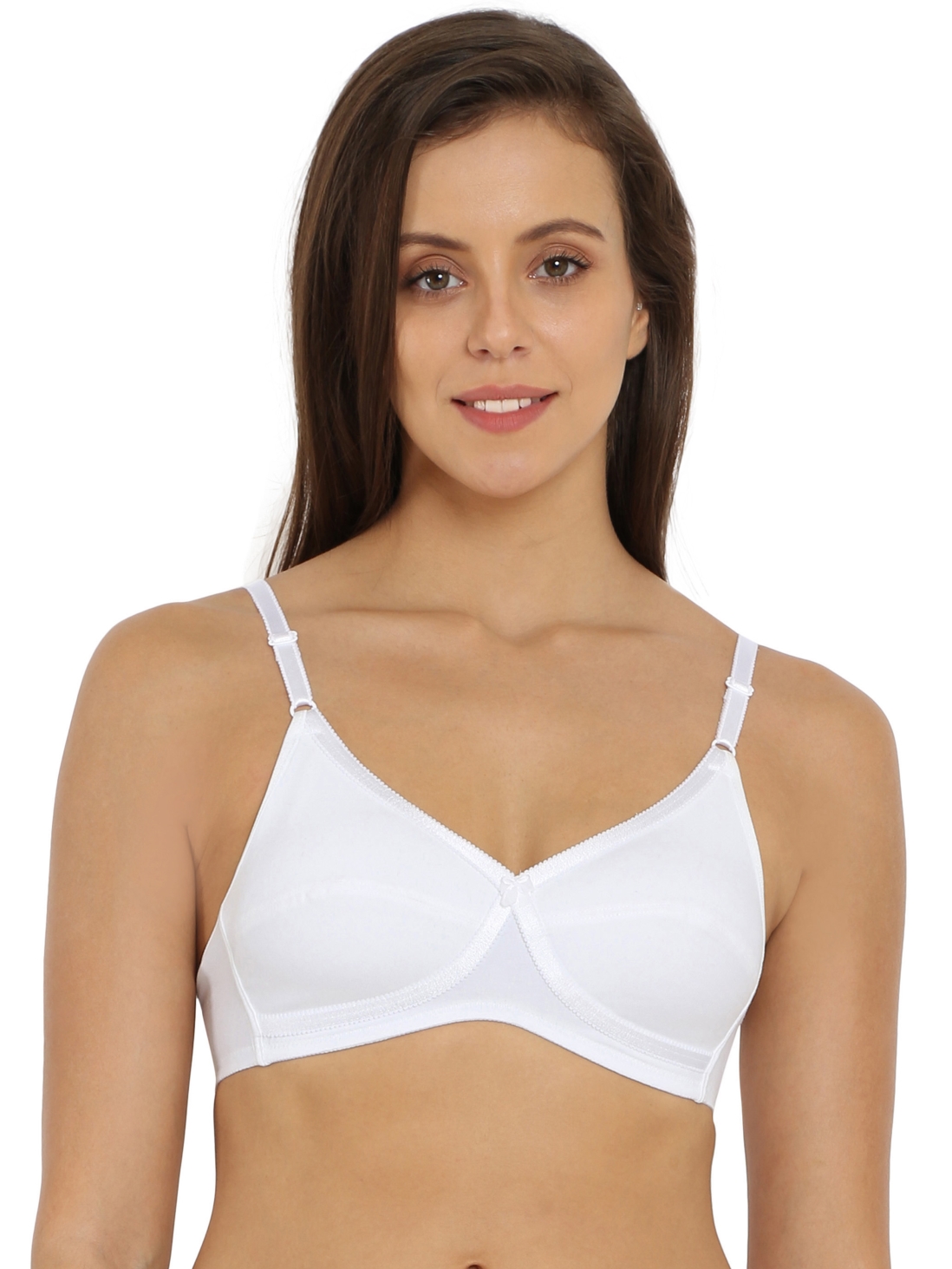 

Jockey Women White Cross Over Bra -  - 1242