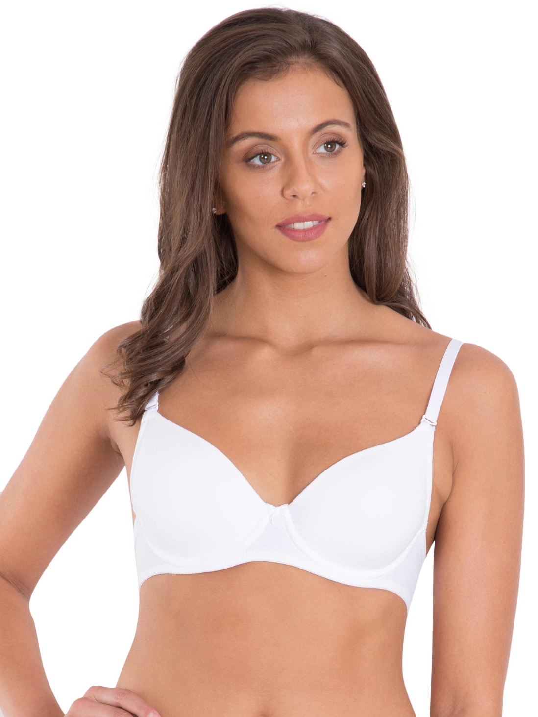 

Jockey Women White T-Shirt Bra -  - 1245