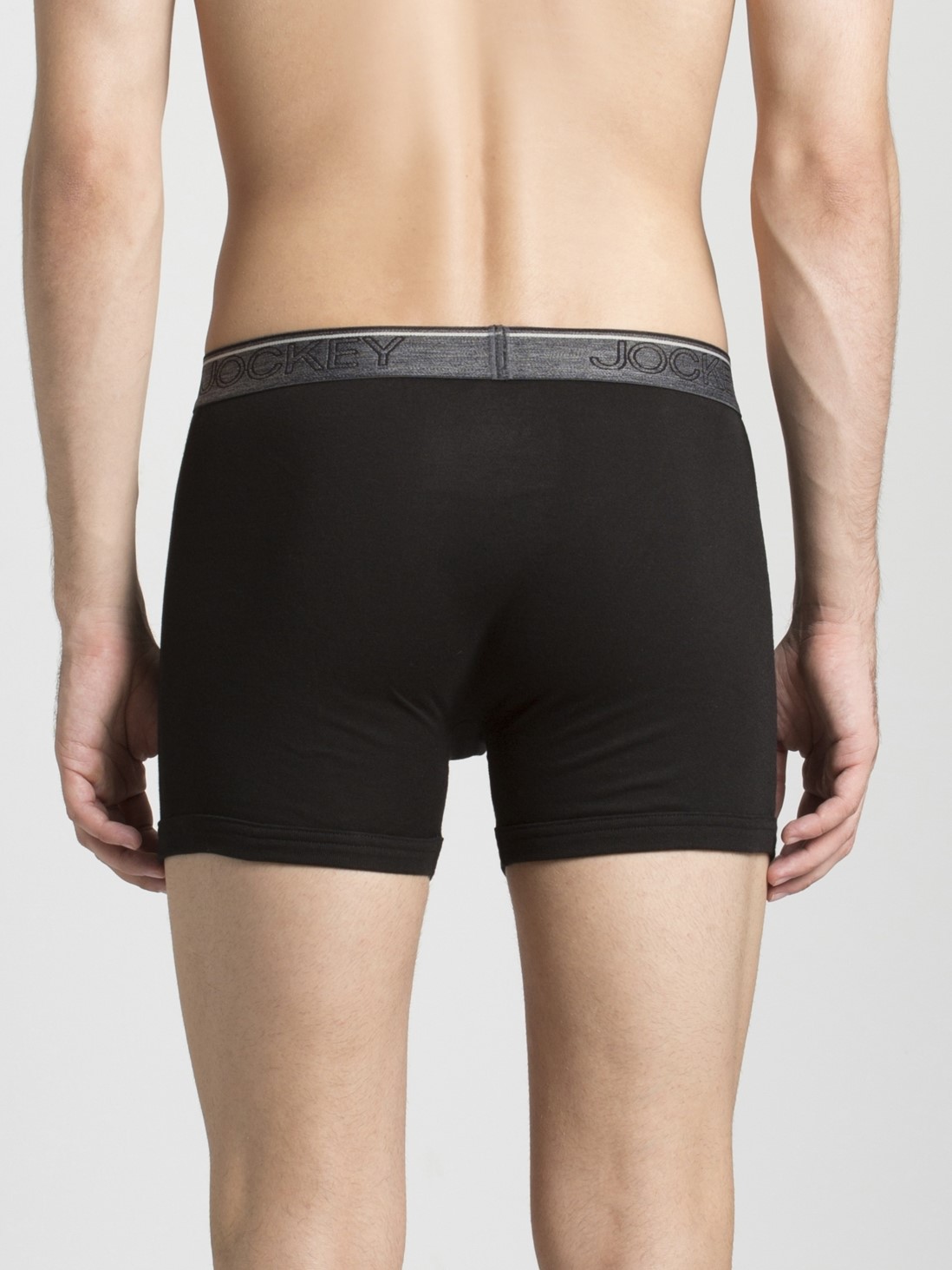 Buy Men Boxer Briefs Underwear 8009 Black |Jockey India