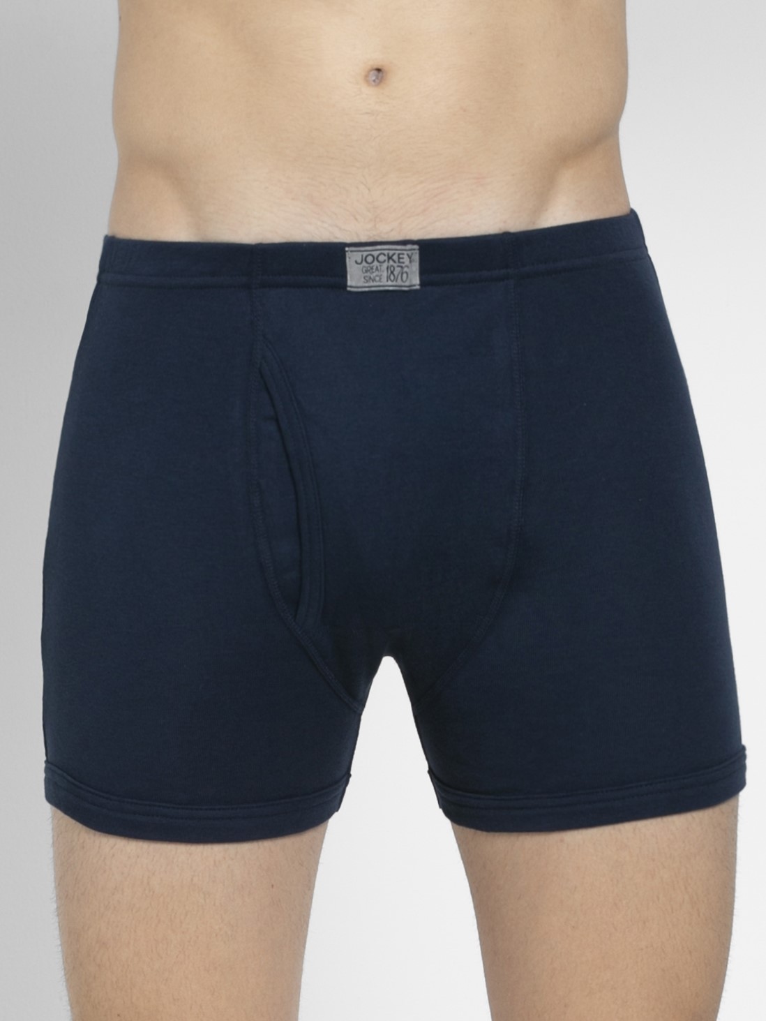 

Jockey Men Navy Boxer Brief Pack of 2 -  - 8008, Blue