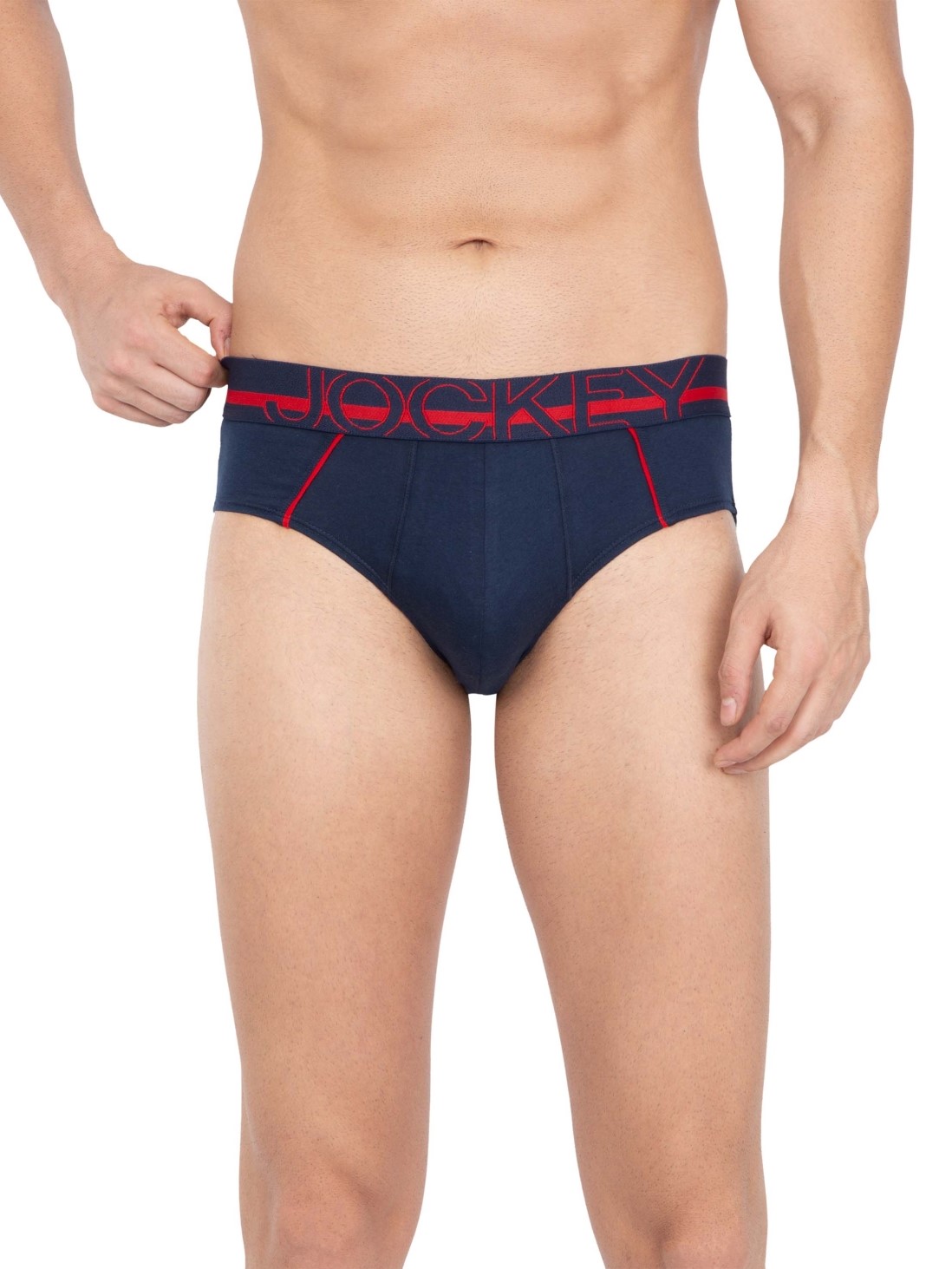 

Jockey Men Navy Bold Brief Pack of 2 -  - US14, Blue