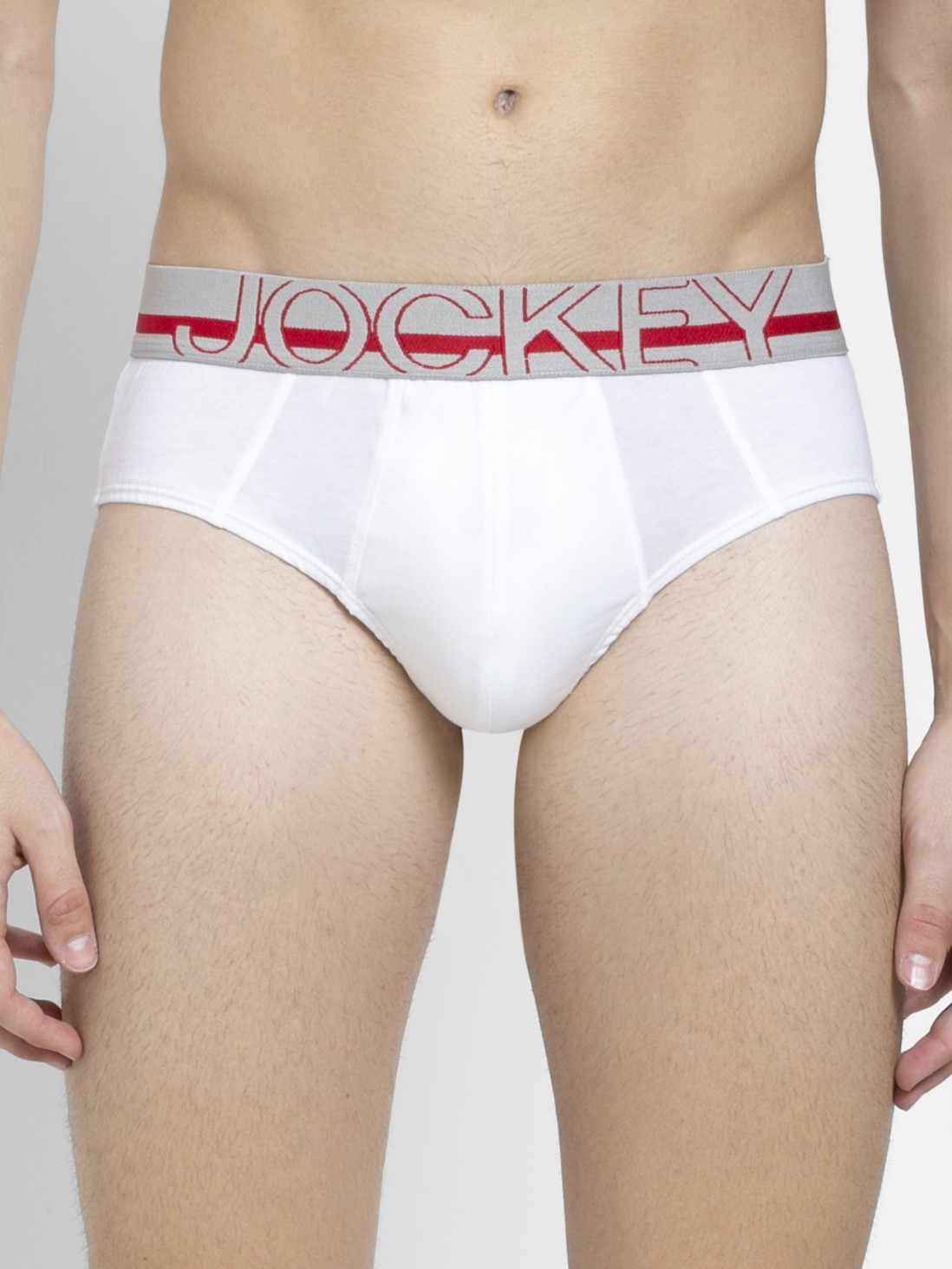 

Jockey Men White Bold Brief Pack of 2 -  - US14