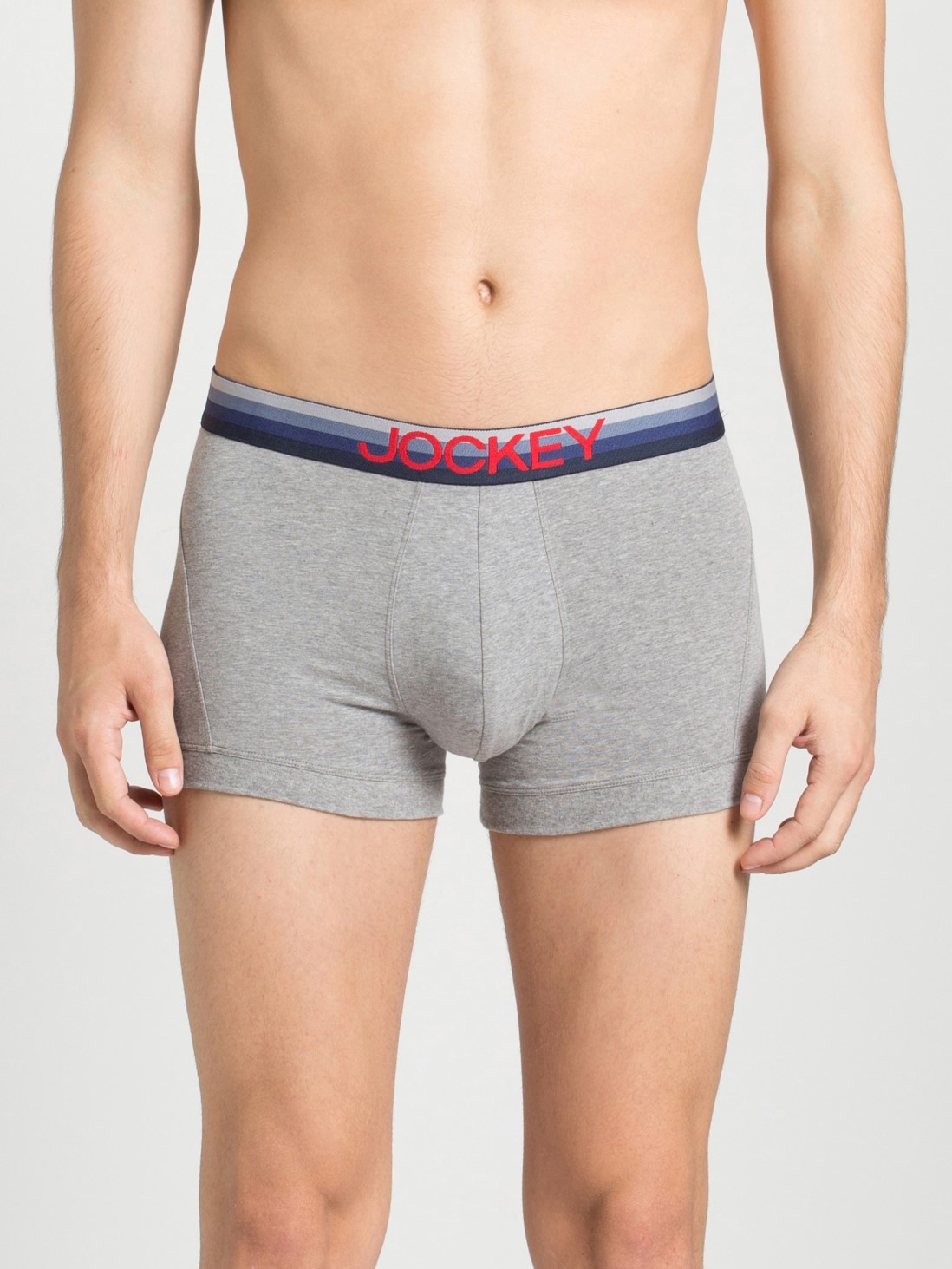 

Jockey Men Grey Melange Trunk -  - US20