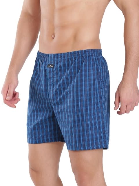 Jockey Men Apparel Bottoms | Assorted Checks Boxer Shorts