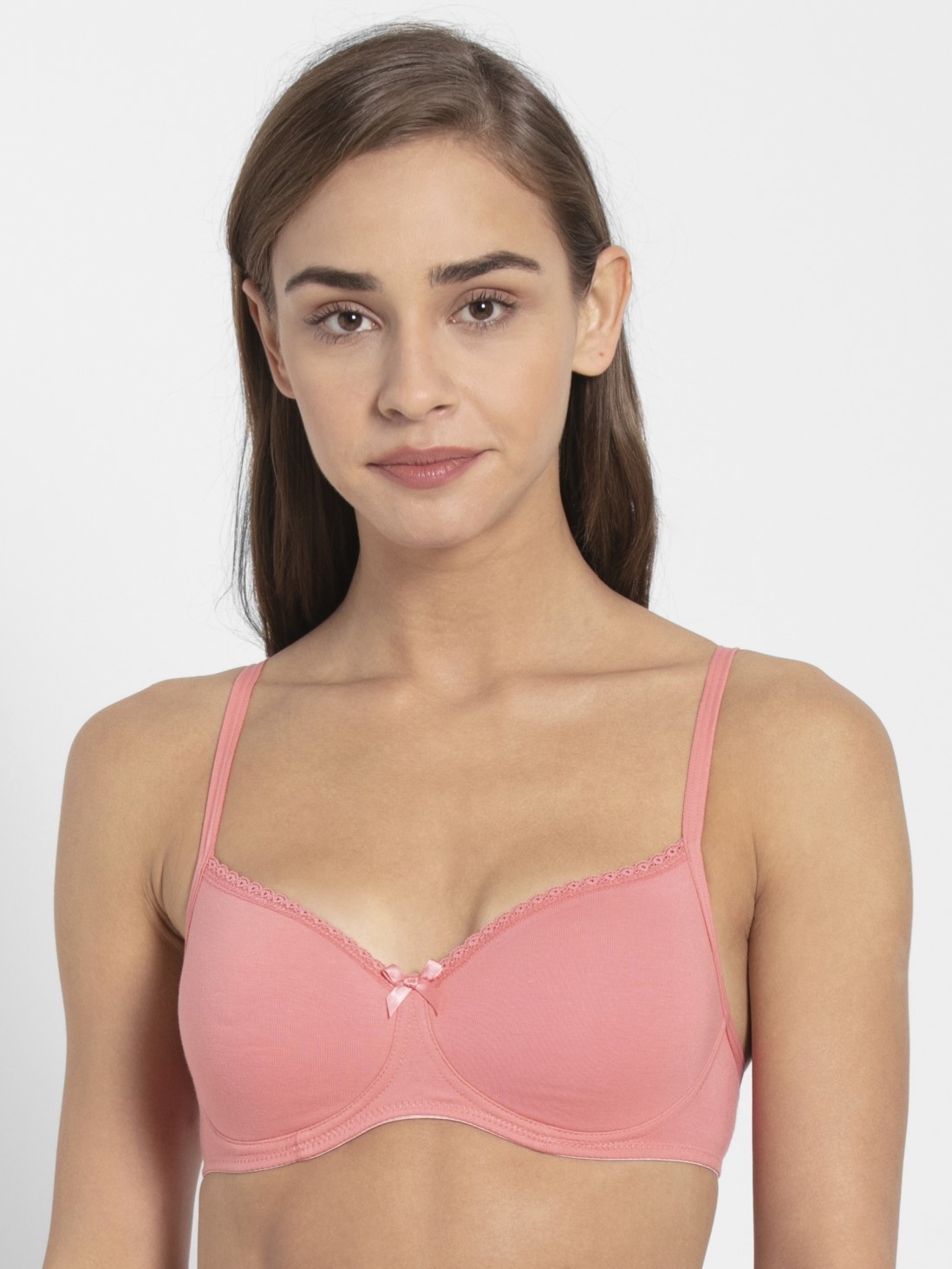 

Jockey Women Peach Blossom Non-wired Padded Bra -  - 1723, Pink