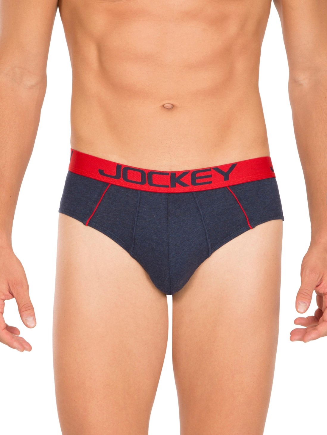 

Jockey Men Ink Blue Melange Bold Brief -  - US14