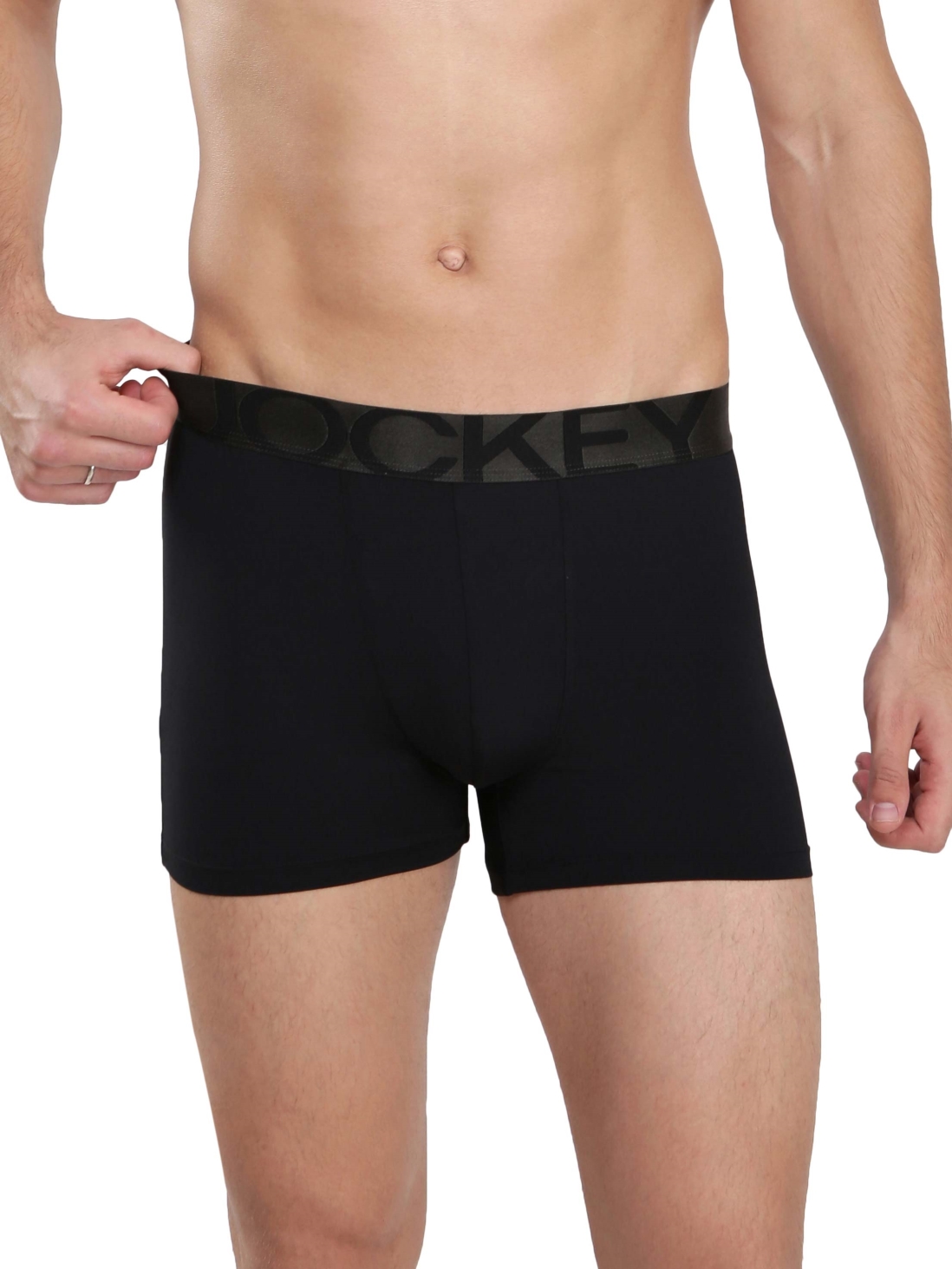 

Jockey Men Black Ultra Soft Trunk -  - IC28