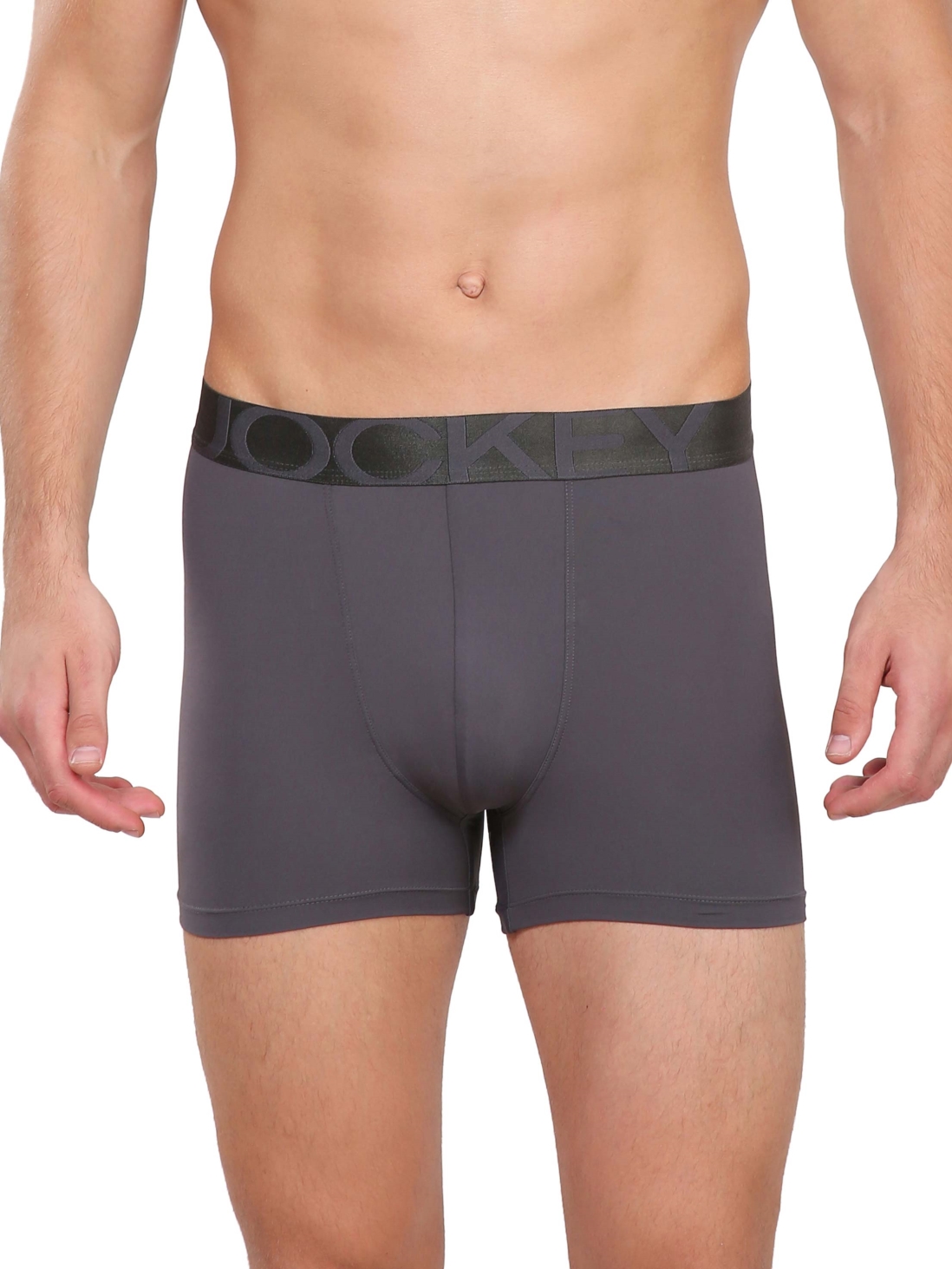 

Jockey Men Ebony Ultra Soft Trunk -  - IC28, Grey