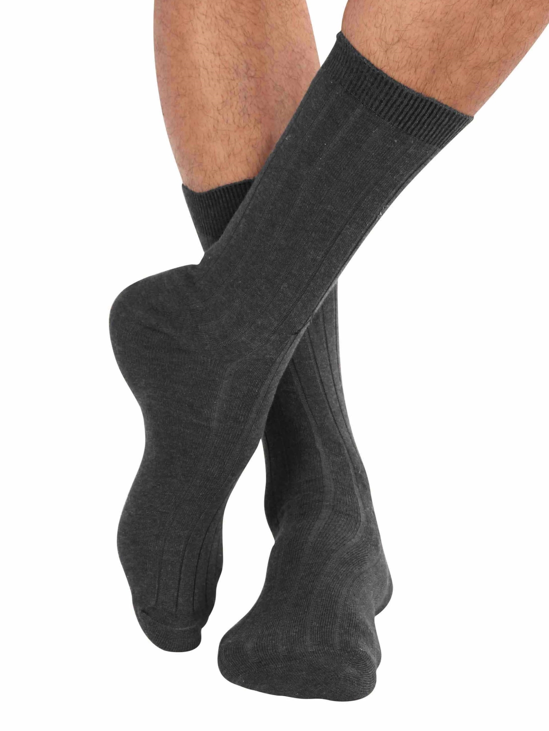 

Jockey Men Charcoal Melange Men Casual Socks -  - 7093, Grey