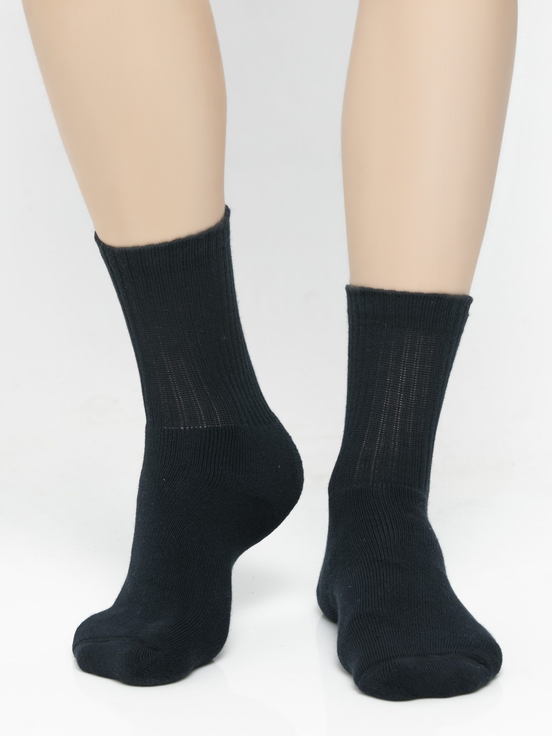 Buy Navy Ribbed Crew Socks for Men 7035 | Jockey India