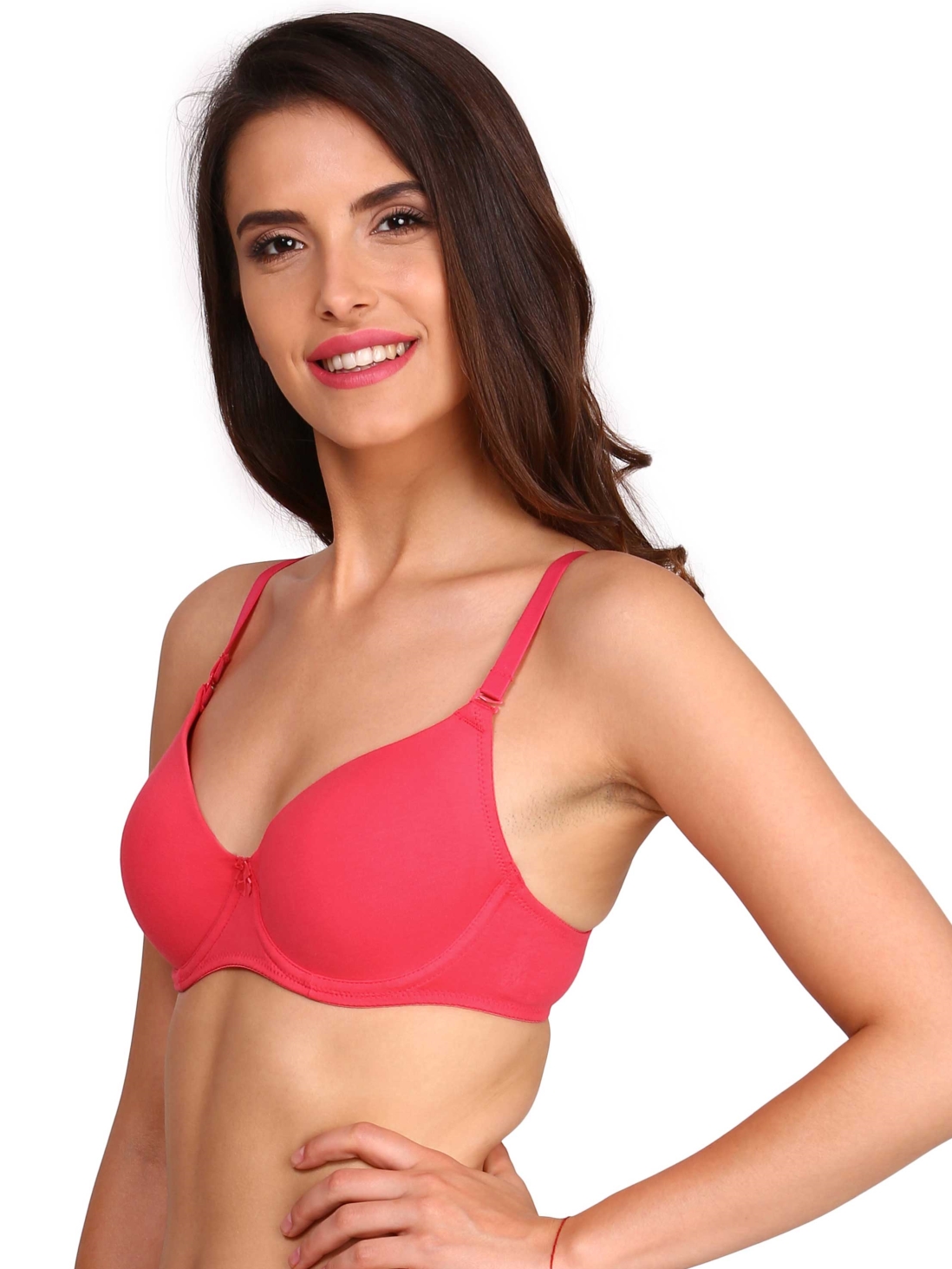 

Jockey Women Ruby T-Shirt Bra -  - 1245, Pink