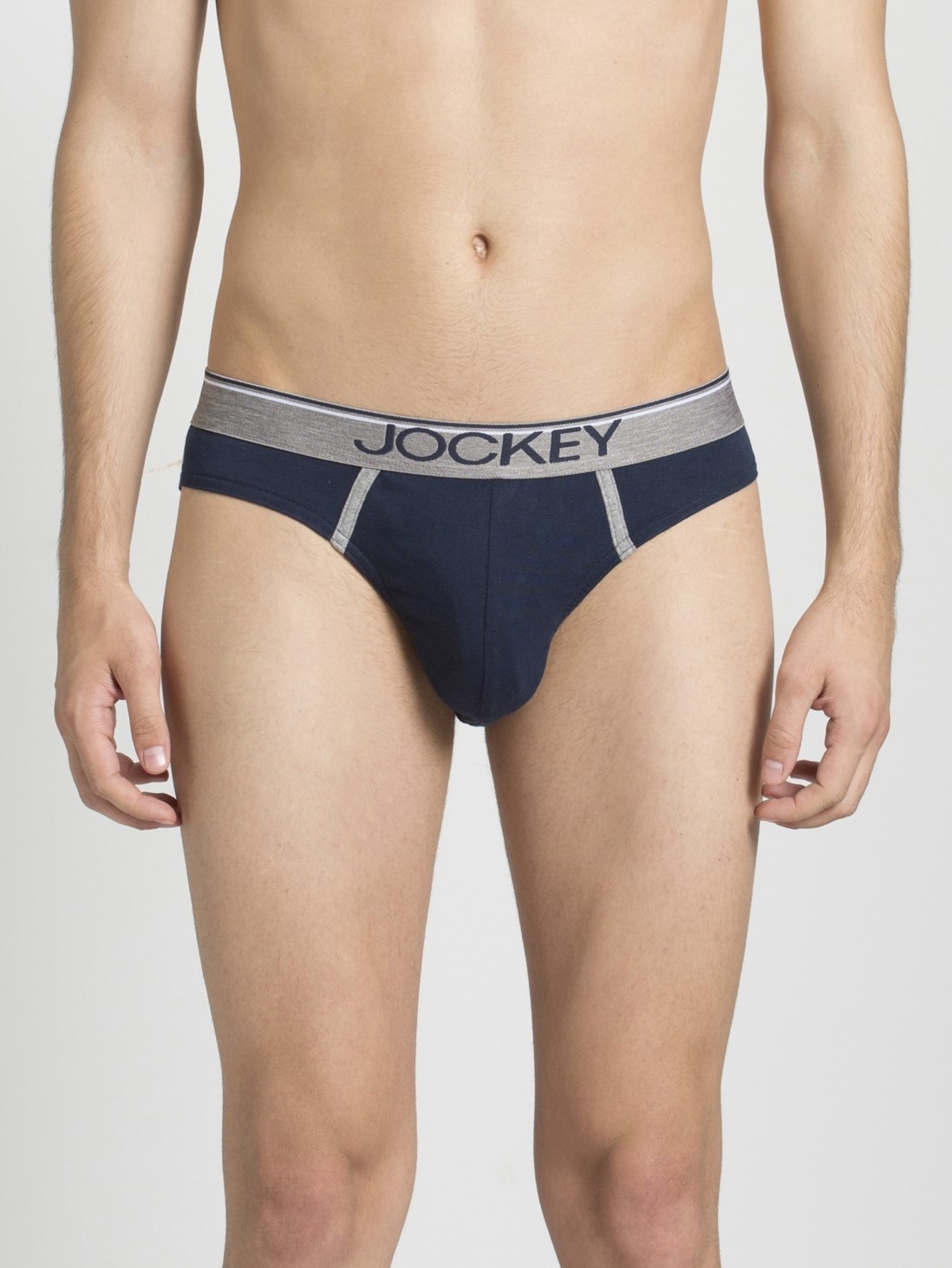 

Jockey Men Navy Modern Brief -  - 8044, Grey