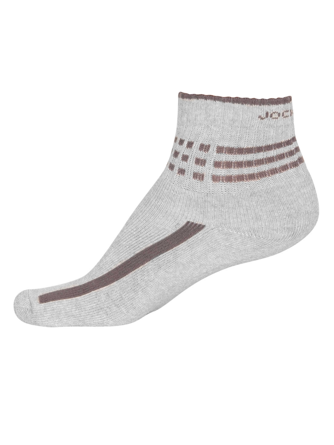 

Jockey Men Grey Melange Men Ankle Socks Pack of 3 -  - 7036