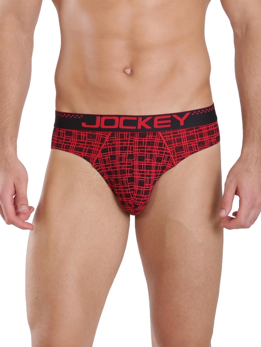 

Jockey Men Zone Red Print Bikini Brief -  - US07