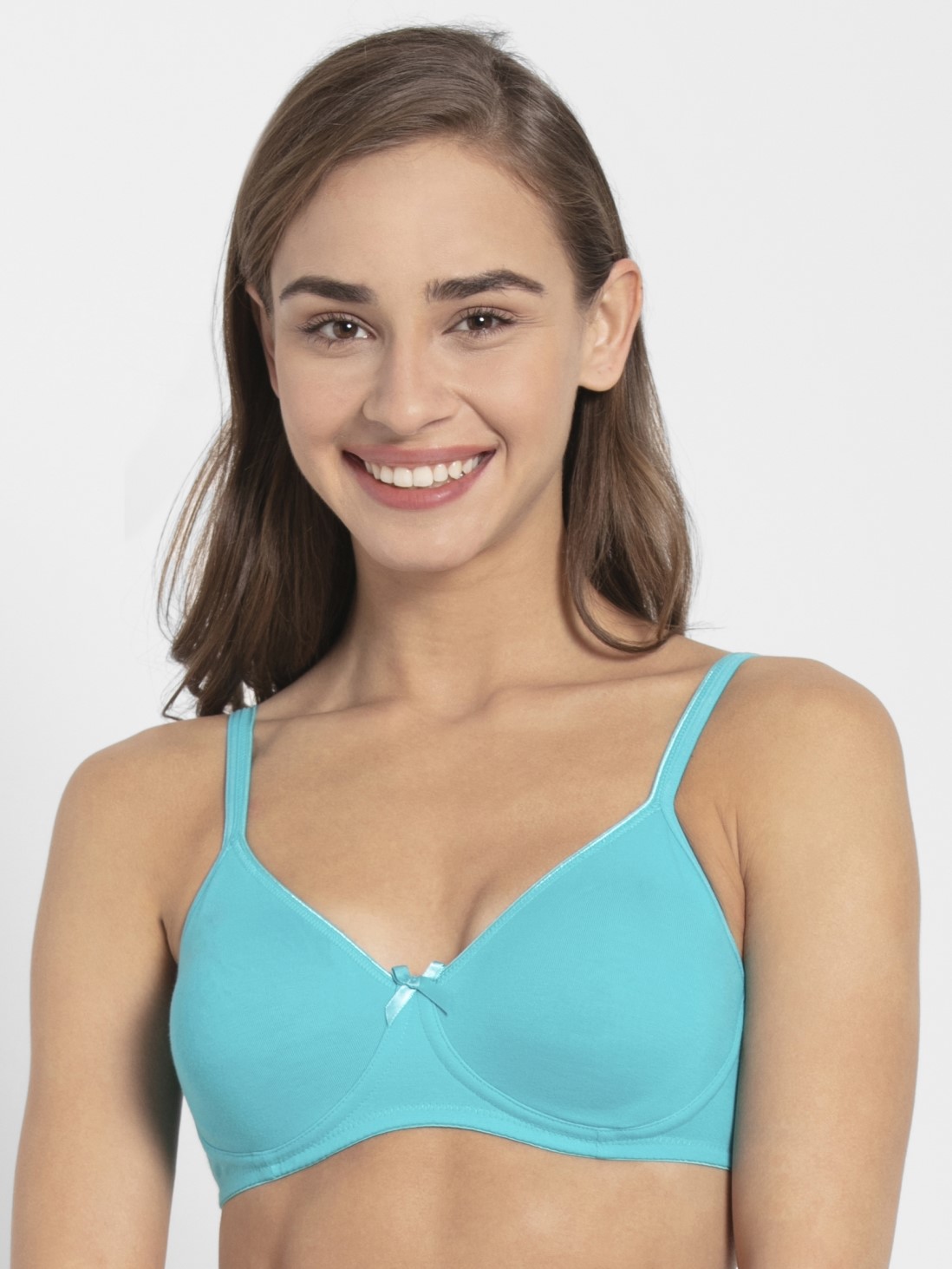

Jockey Women Teal Seamless Shaper Bra -  - 1722, Blue