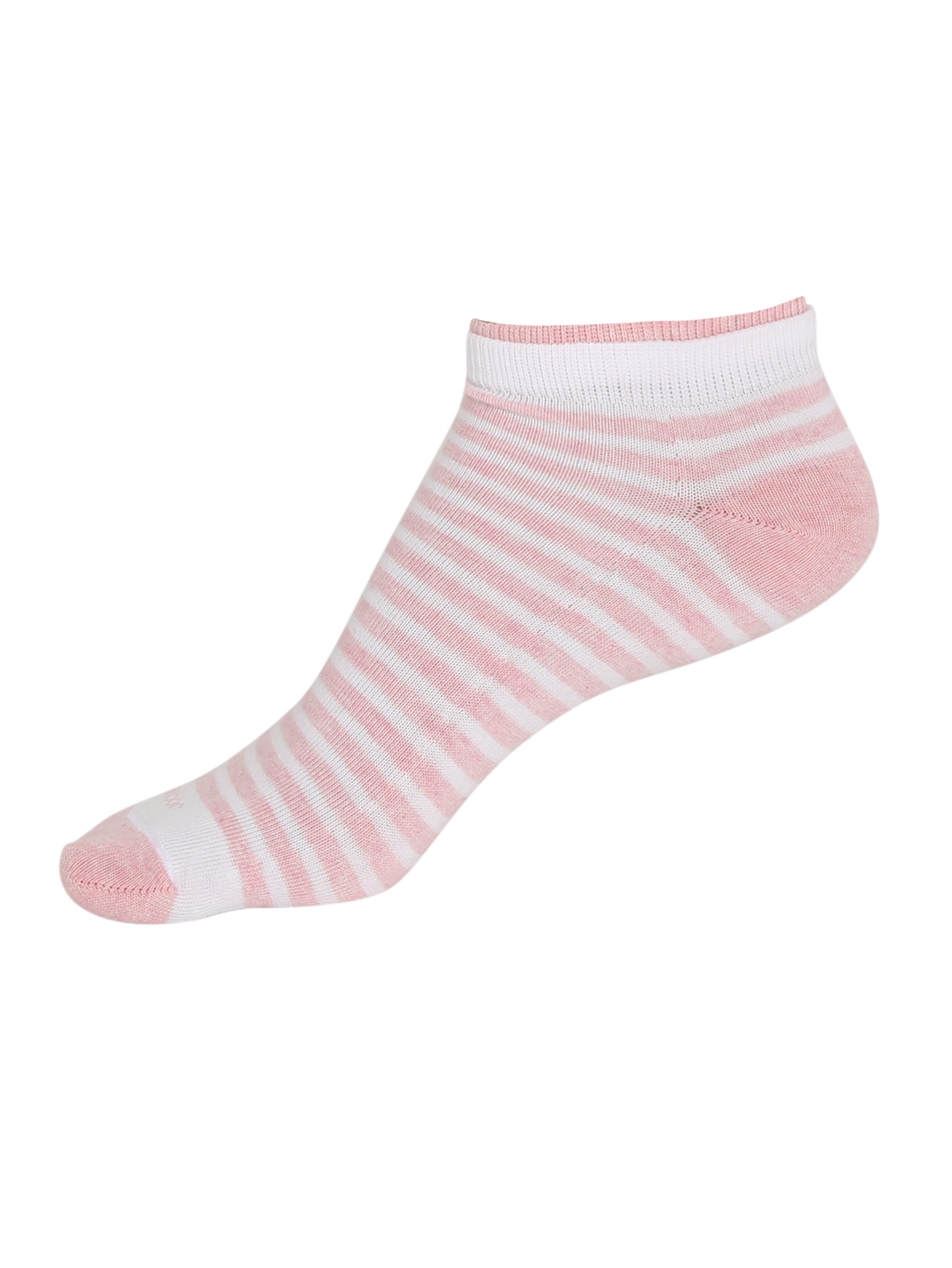 

Jockey Women White & Pink Melange Women Low show socks Pack of 2 -  - 7480