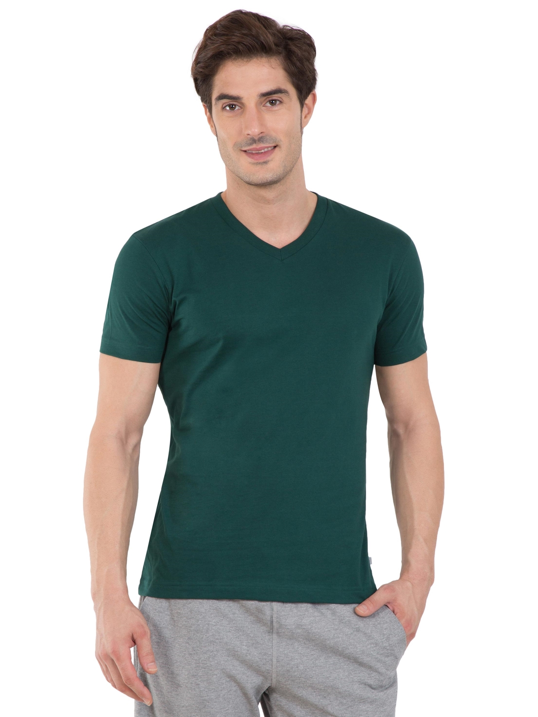 

Jockey Men Eden Green V-Neck T-shirt -  - 2726