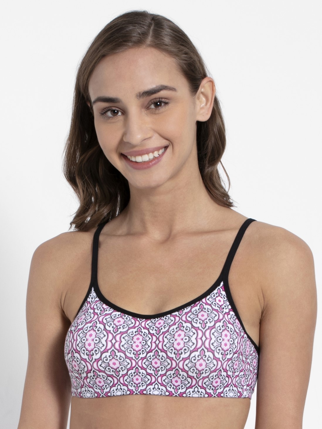 

Jockey Women Black print Soft Cup Bra -  - SS12