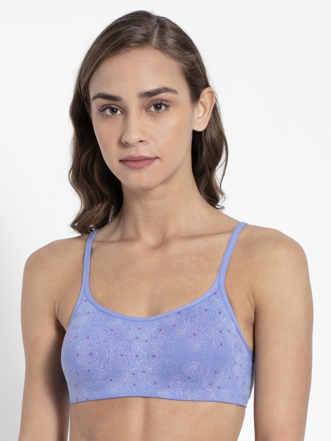 

Jockey Women Iris Blue Print Soft Cup Bra -  - SS12