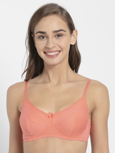 JOCKEY Blush Pink Full Coverage Shaper Bra [32B]