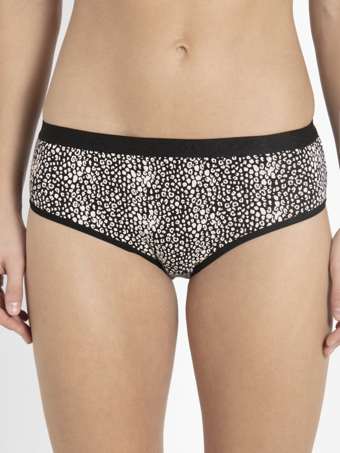 

Jockey Women Black print Hipster -  - 3001